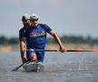 Oleg Nuță și Ilie Sprîncean la CE de kaiac-canoe de la Szeged FOTO Raed Krishan