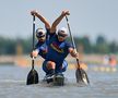 Oleg Nuță și Ilie Sprîncean la CE de kaiac-canoe de la Szeged FOTO Raed Krishan