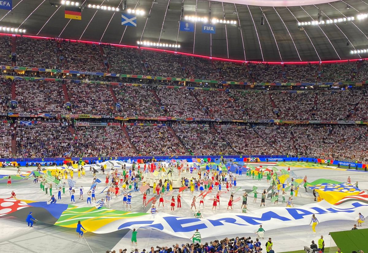 Germania - Scoția, partida inaugurală de la Campionatul European (festivitatea de deschidere)