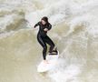 Surf în Englischer Garten FOTO: Ionuț Iordache (GSP)