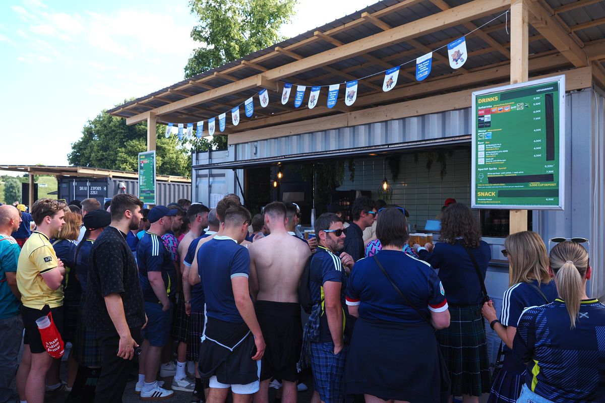 Fan-zone Germania - Scoția, primul meci la EURO 2024