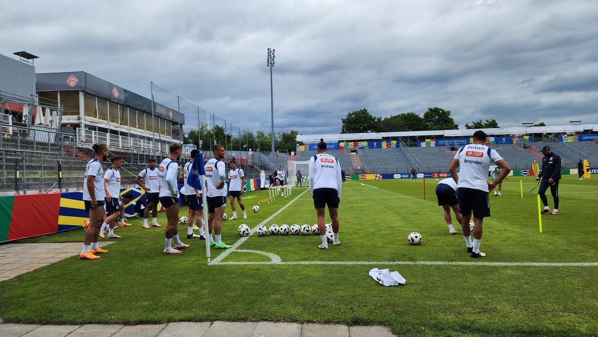 Antrenament România 14 iunie