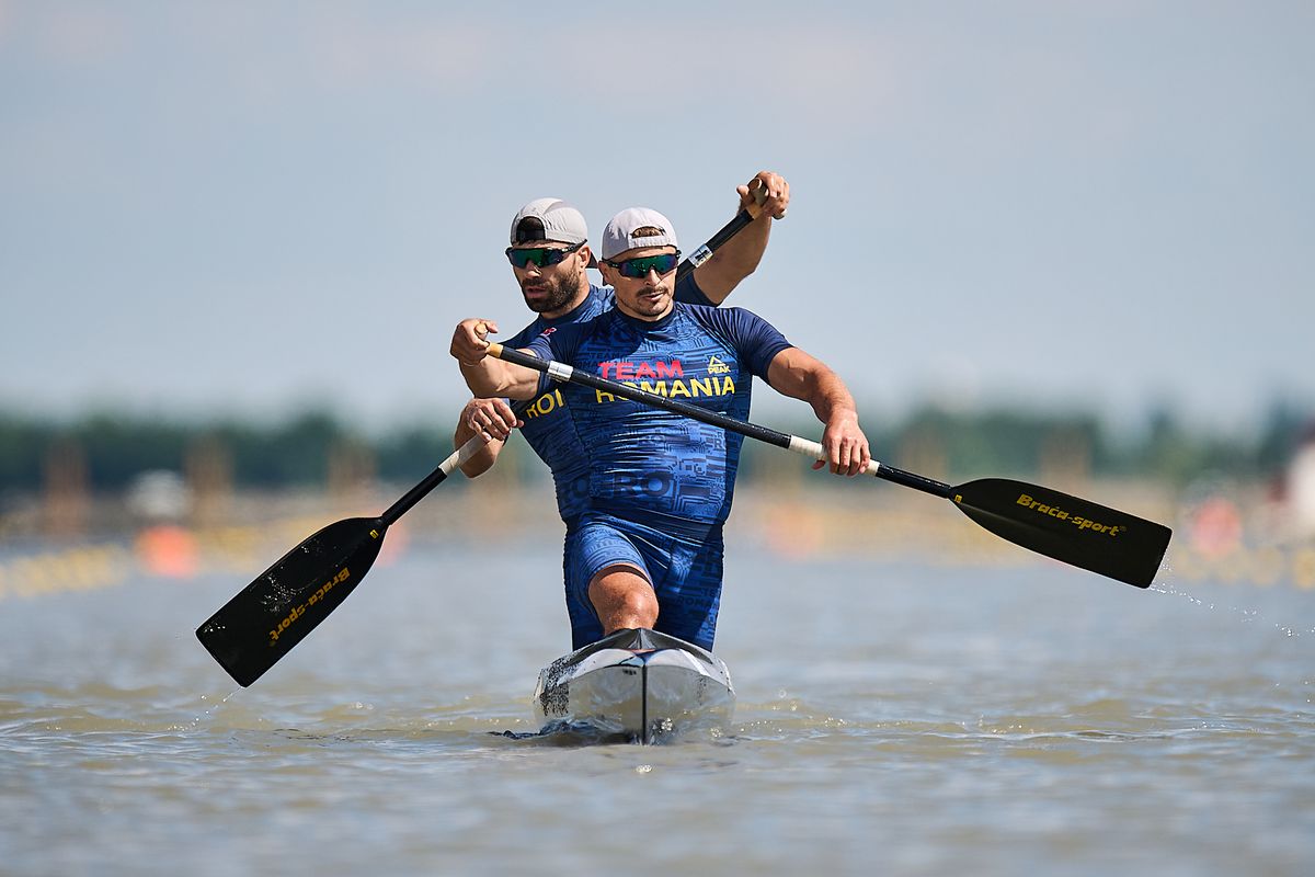 Oleg Nuță și Ilie Sprîncean pe locul șase în proba de canoe dublu 1.000 de metri la CE de la Szeged