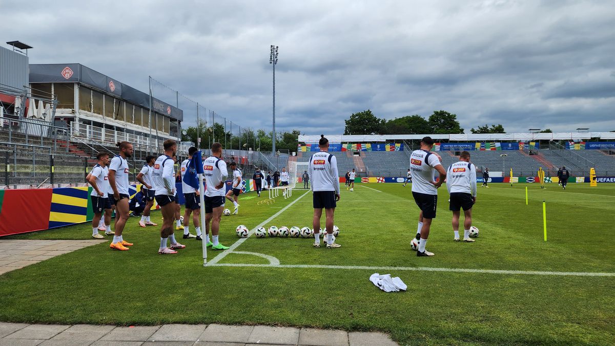 Antrenament România 14 iunie