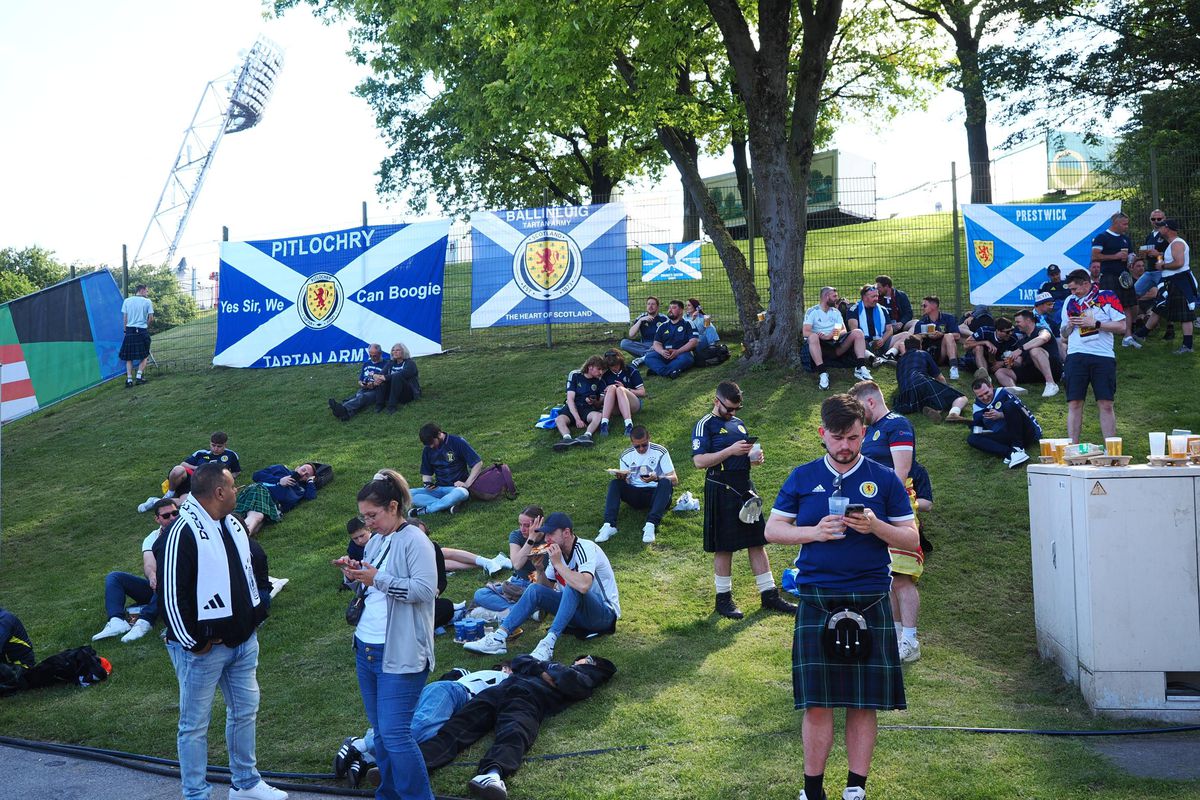 Fan-zone Germania - Scoția, primul meci la EURO 2024