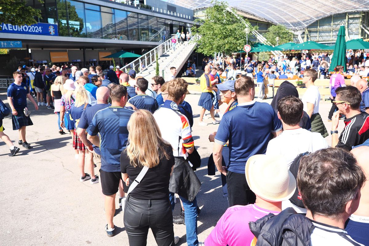 Fan-zone Germania - Scoția, primul meci la EURO 2024