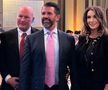 Arpad Pazkany, Donald Trump Jr și Antonela Pătruț, foto: Instagram Antonela Pătruț