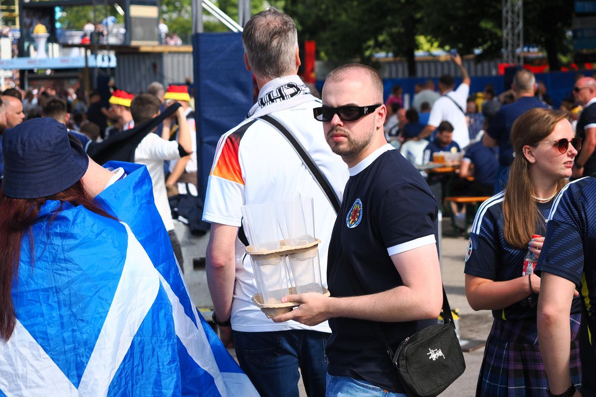 Fan-zone Germania - Scoția, primul meci la EURO 2024