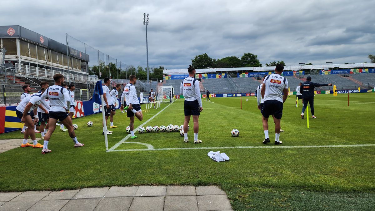 Antrenament România 14 iunie