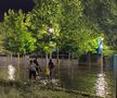 Străzile din jurul Arenei Naționale s-au inundat după furtuna de joi seara / foto: Remus Dinu (GSP)