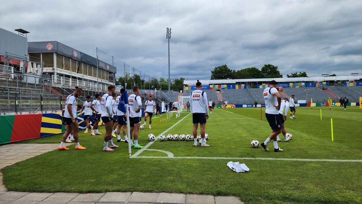 Antrenament România 14 iunie