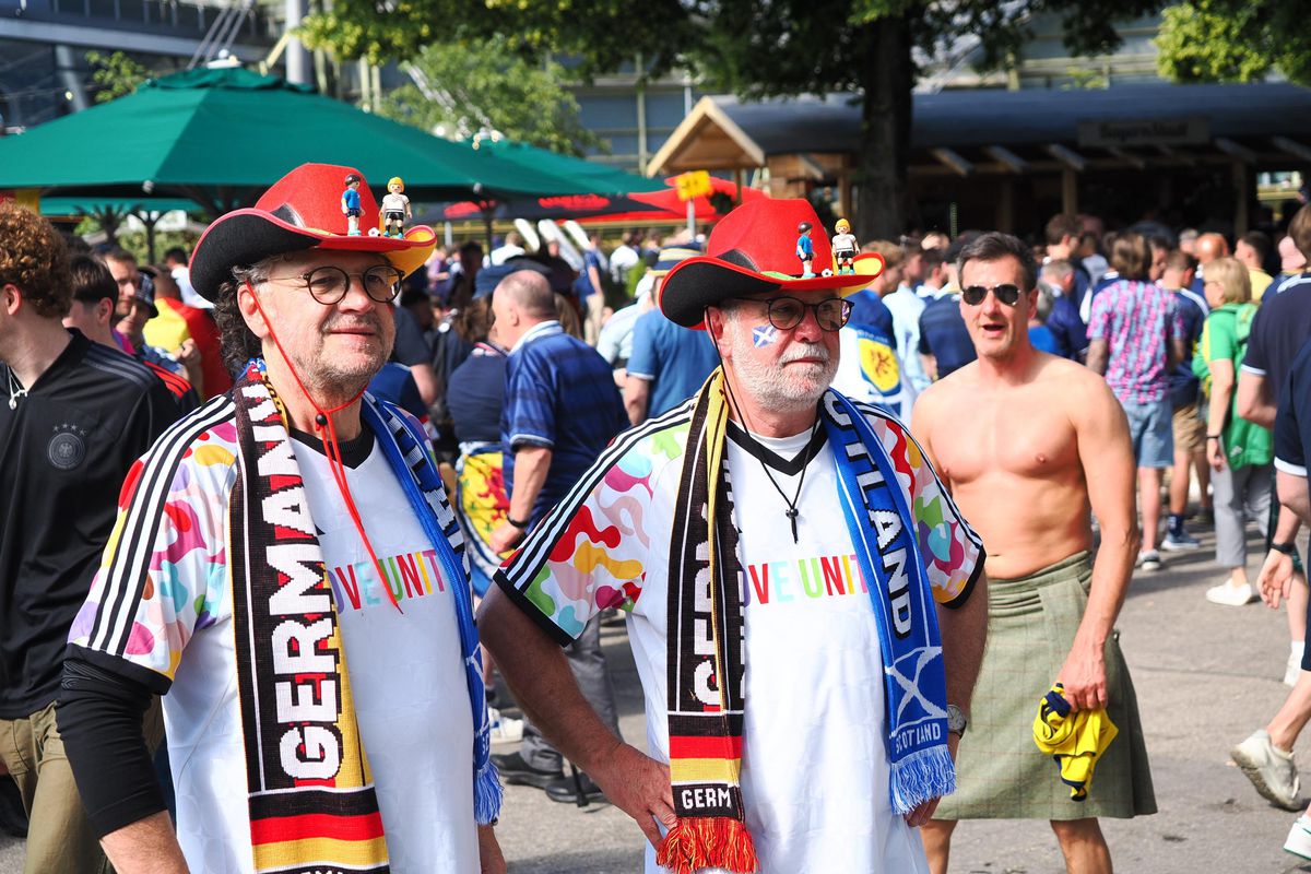 Fan-zone Germania - Scoția, primul meci la EURO 2024