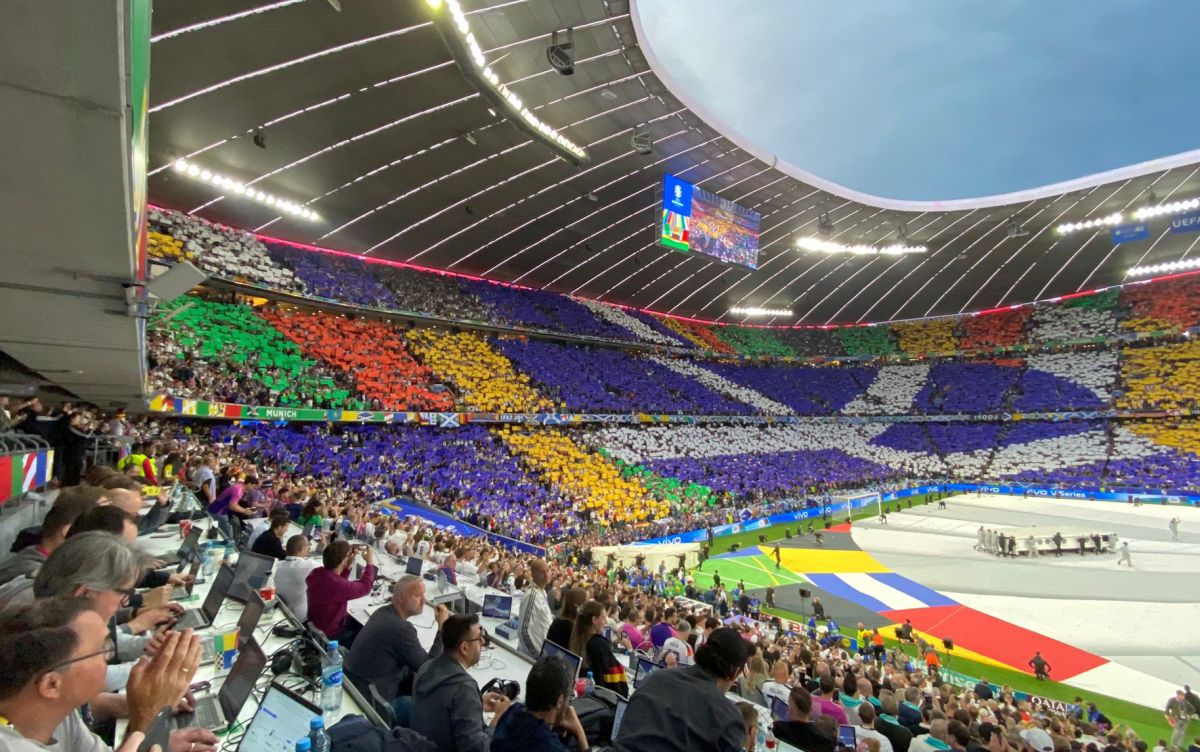 Germania - Scoția, partida inaugurală de la Campionatul European (festivitatea de deschidere)