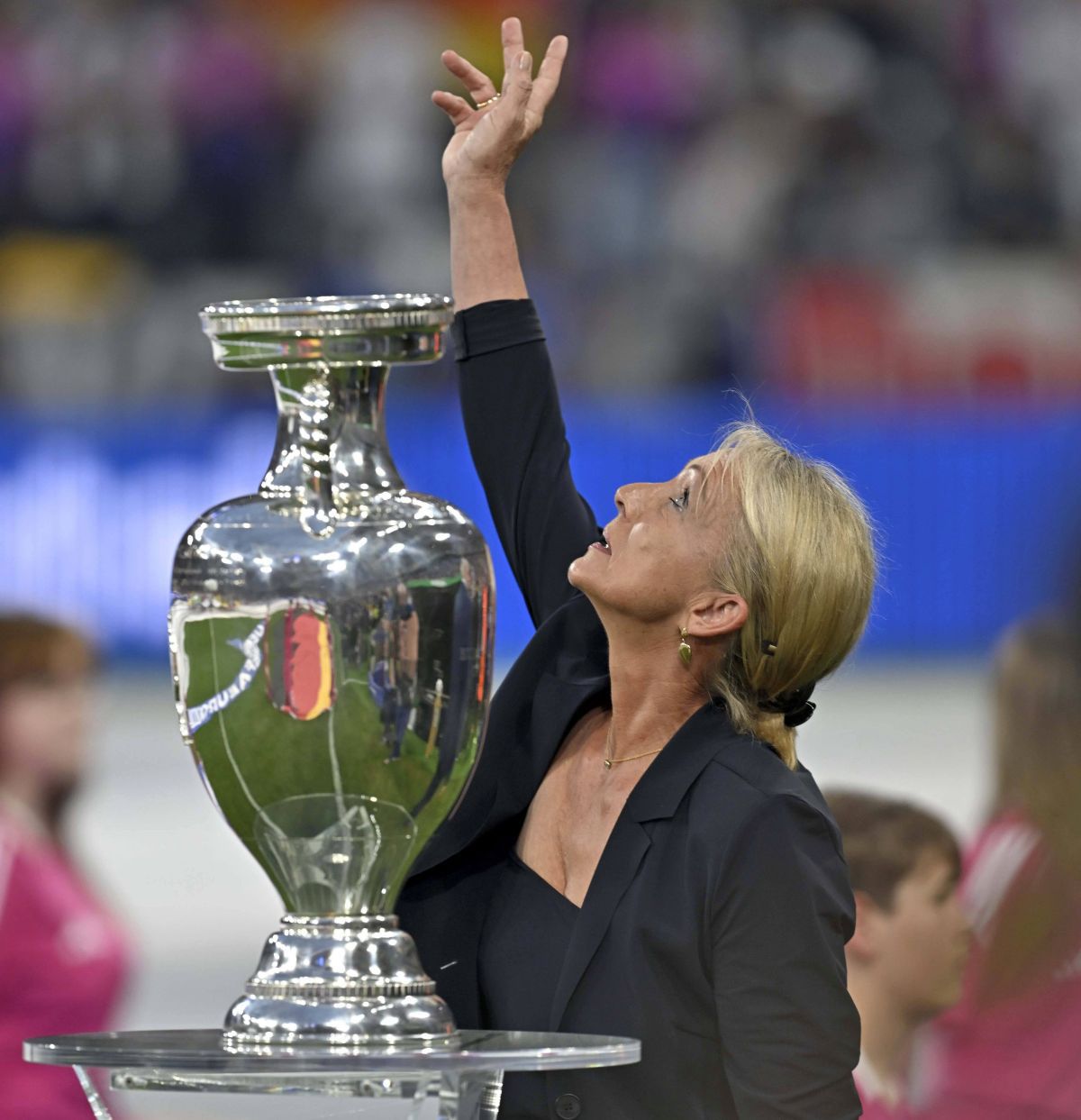 Soția lui Franz Beckenbauer a oferit imaginile începutului de Campionat European: lacrimi pentru o legendă