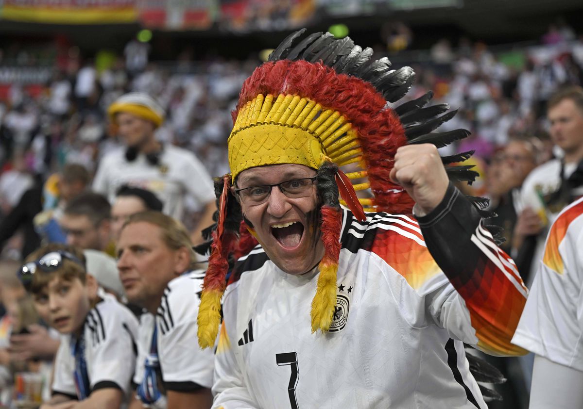 Fanii de la Germania - Scoția, la Euro 2024