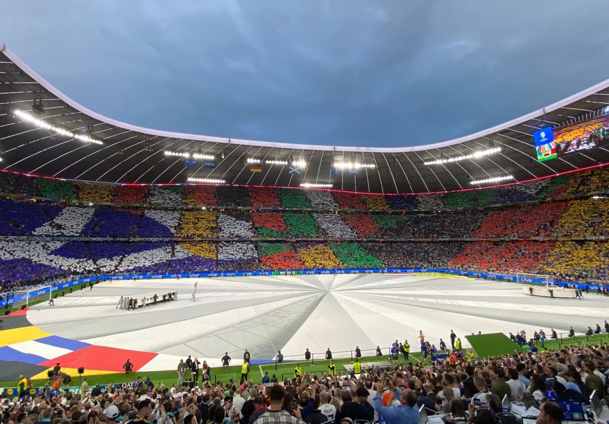 Germania - Scoția, partida inaugurală de la Campionatul European (festivitatea de deschidere)