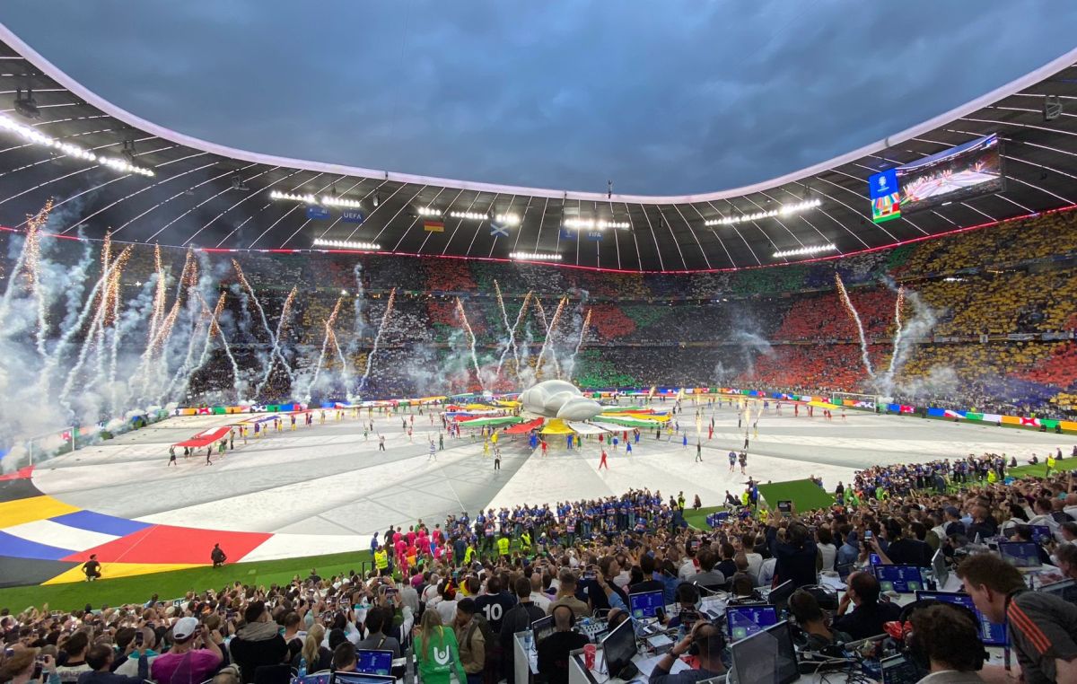 Germania - Scoția, partida inaugurală de la Campionatul European (festivitatea de deschidere)