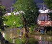 Străzile din jurul Arenei Naționale s-au inundat după furtuna de joi seara / foto: Remus Dinu (GSP)