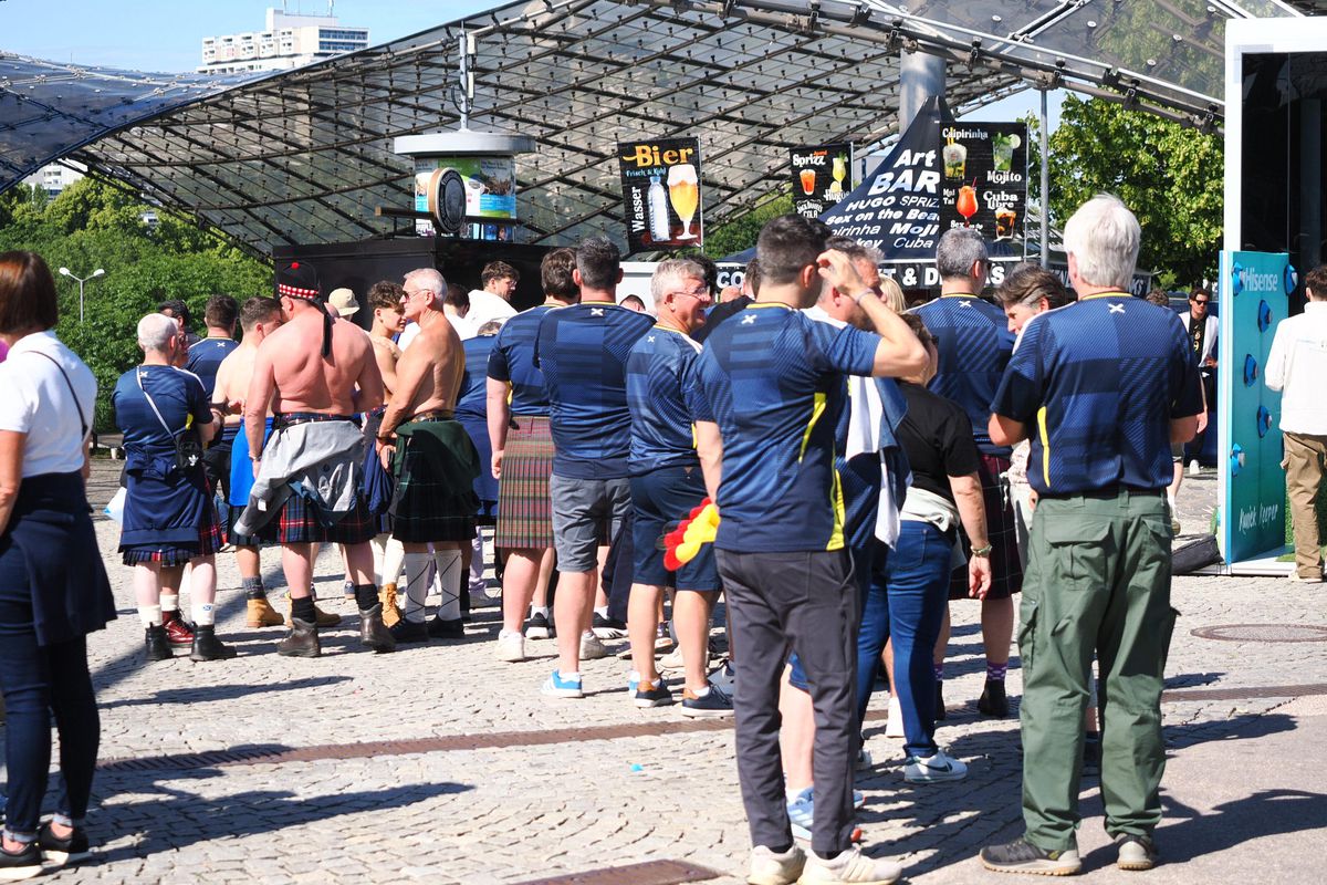 Fan-zone Germania - Scoția, primul meci la EURO 2024