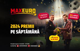 Toată lumea pe Maxbet.ro! A început MAXEURO, cu 2024 premii săptămânale și surprize la alt nivel