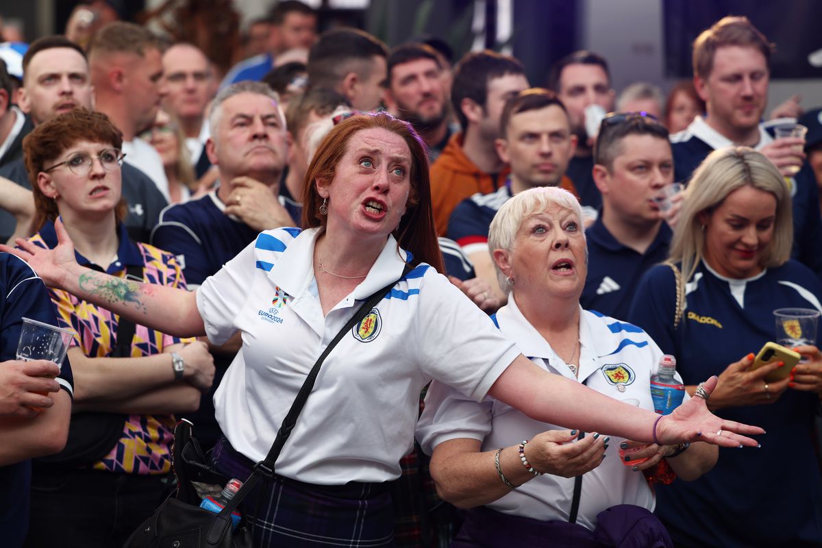 Fanii de la Germania - Scoția, la Euro 2024