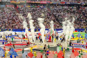 Ceremonia de deschidere la Euro 2024! Spectacol de lumină și culoare în stadion, imagini memorabile de la Munchen