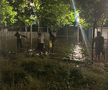 Străzile din jurul Arenei Naționale s-au inundat după furtuna de joi seara / foto: Remus Dinu (GSP)
