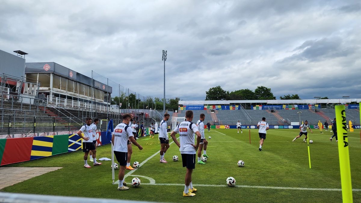 Antrenament România 14 iunie