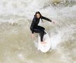 Surf în Englischer Garten FOTO: Ionuț Iordache (GSP)