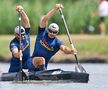 Oleg Nuță și Ilie Sprîncean la CE de kaiac-canoe de la Szeged FOTO Raed Krishan