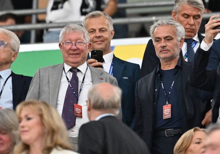 Alex Ferguson și Mourinho, la Germania - Scoția/ foto: Imago Images