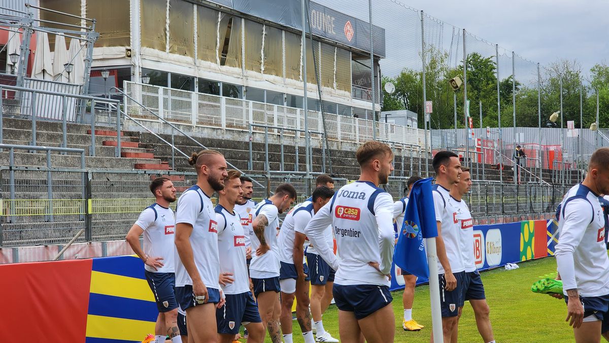 Antrenament România 14 iunie