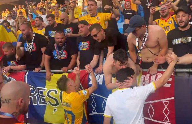 Ai noștri aclamați, ai lor fluierați! Ce s-a întâmplat pe gazon imediat după Spania - România la Euro