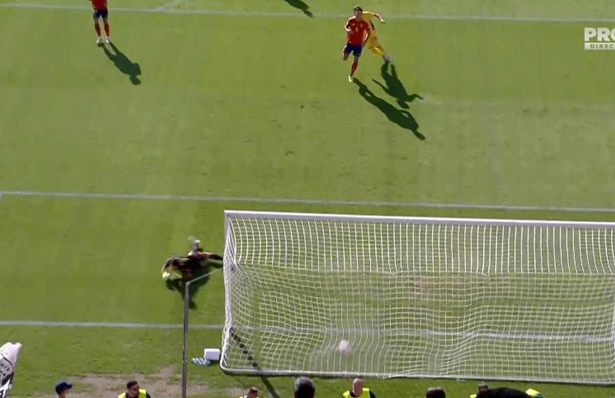 Louis Munteanu, gol fabulos în Spania - România la Euro U21