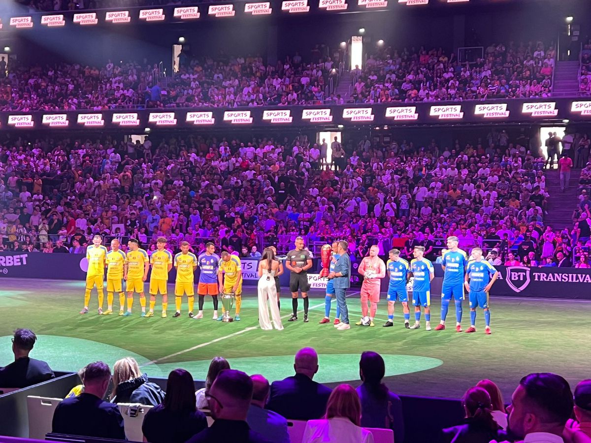 Ronaldinho și prietenii, pregătiți de spectacol în BTarena