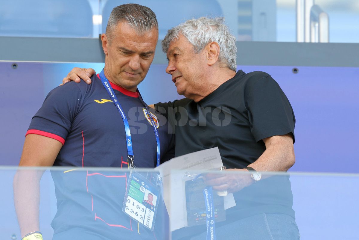 Daniel Pancu, ședință de „taină” cu Mircea Lucescu, înainte de România U21 - Spania