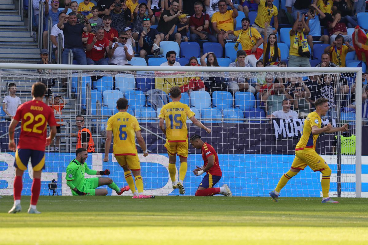 Imagini bune din Spania U21 - România U21 2-1