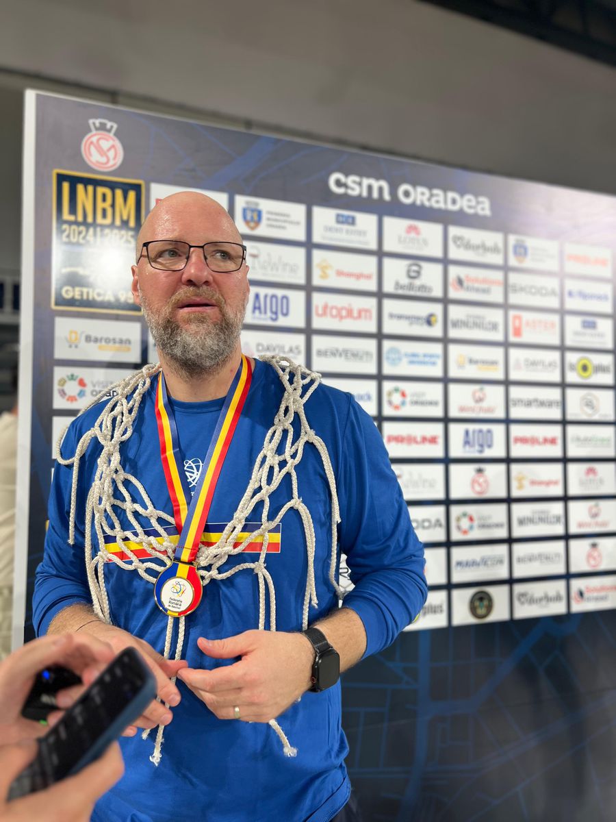 15 din 15 pentru Mihai Silvășan! Tehnicianul campioanei U-BT Cluj-Napoca a răspuns la întrebarea Gazetei: „Jucătorii m-au făcut un antrenor mult mai bun”