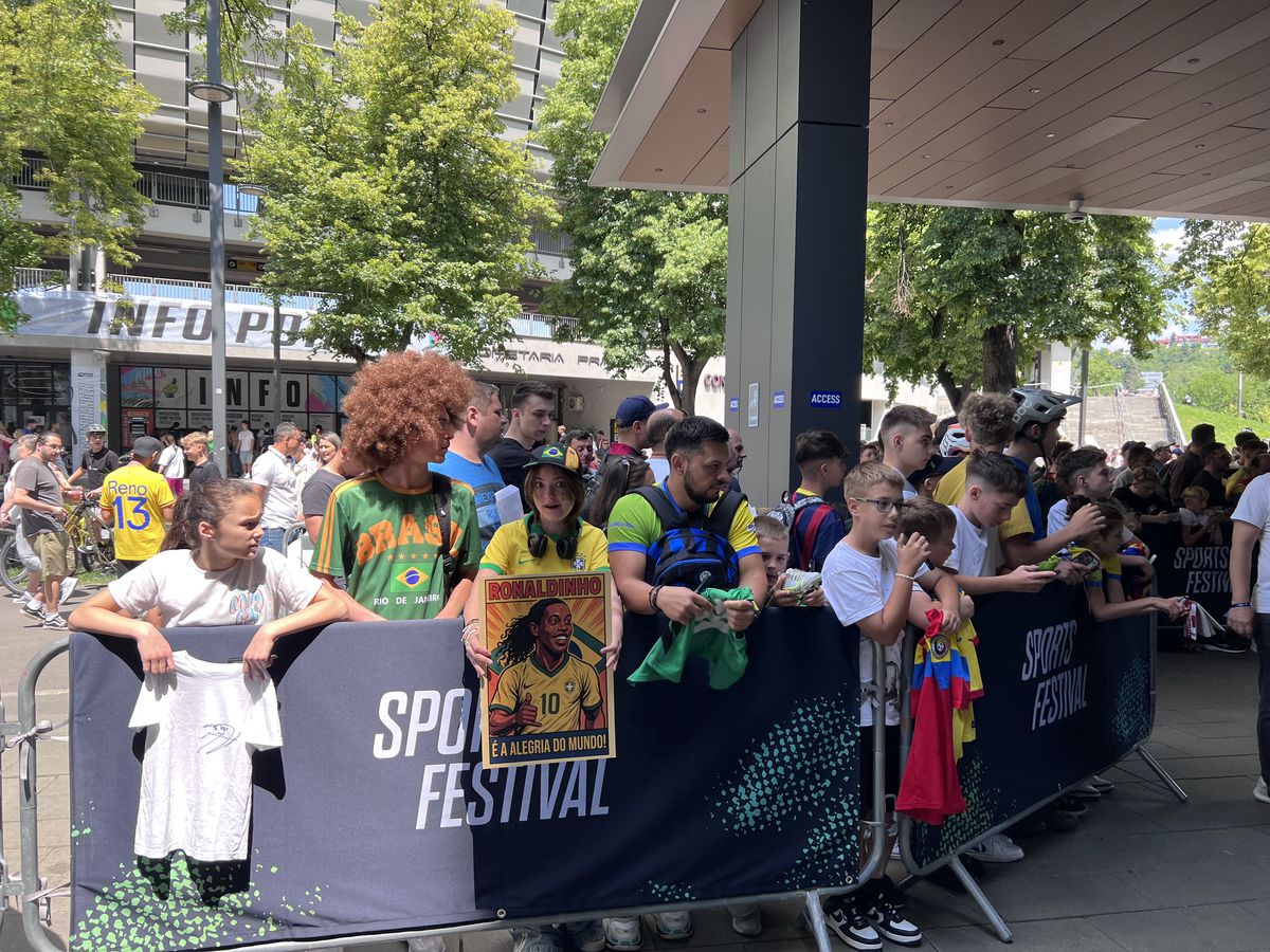 Ronaldinho, la Cluj, pentru Sports Festival