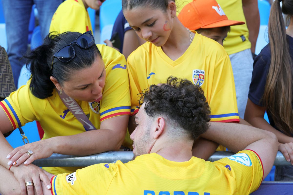 Andrei Borza, consolat de familie, la Bratislava, după înfrângerea dramatică în fața Spaniei