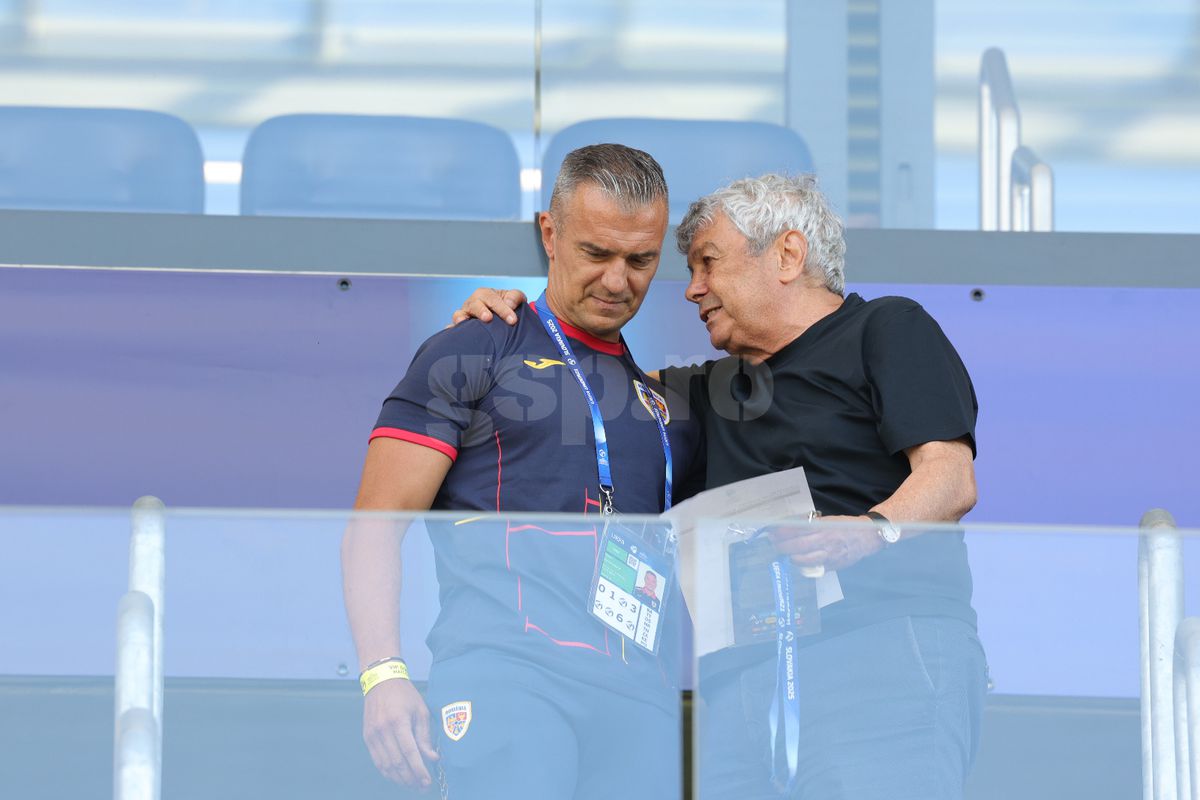 Daniel Pancu, ședință de „taină” cu Mircea Lucescu, înainte de România U21 - Spania