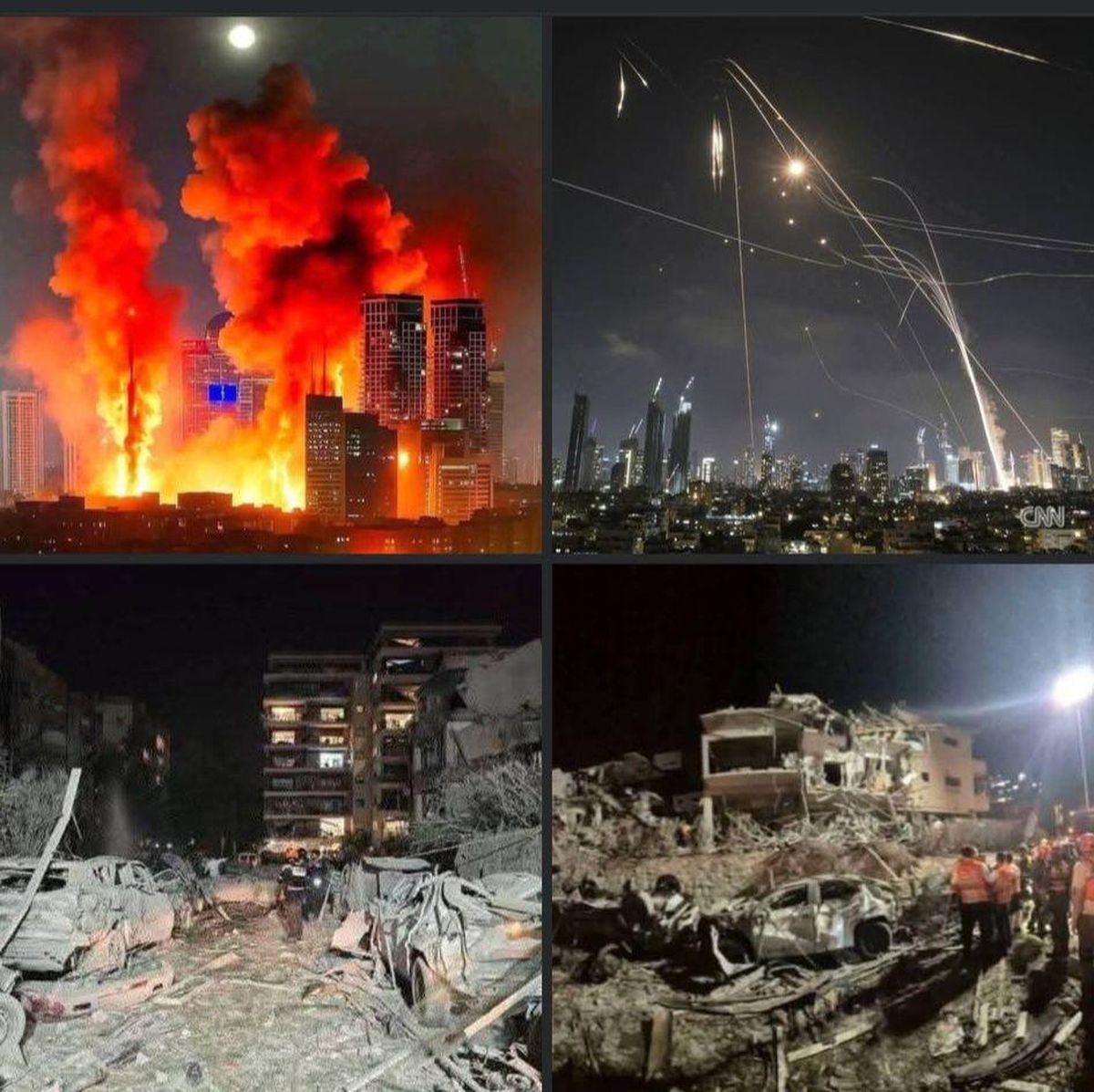 Imagini din războiul dintre Israel și Iran