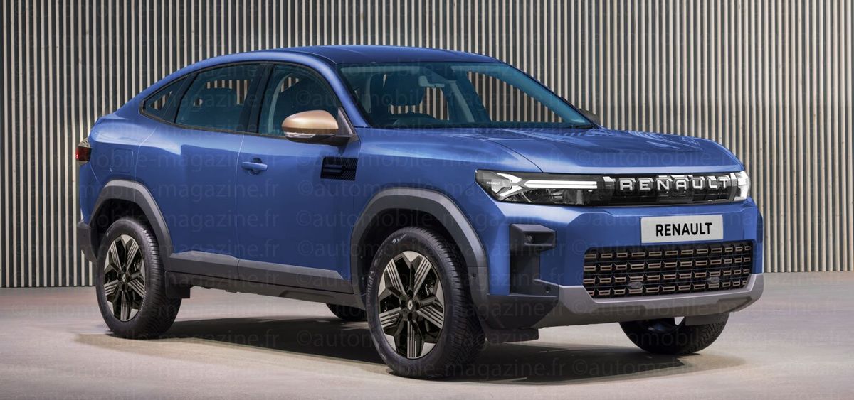 Noua Dacia Bigster, prezentata sub forma de SUV Coupe / foto: Automobile Magazine