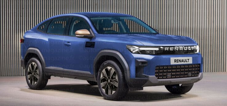 Noua Dacia Bigster, prezentata sub forma de SUV Coupe / foto: Automobile Magazine