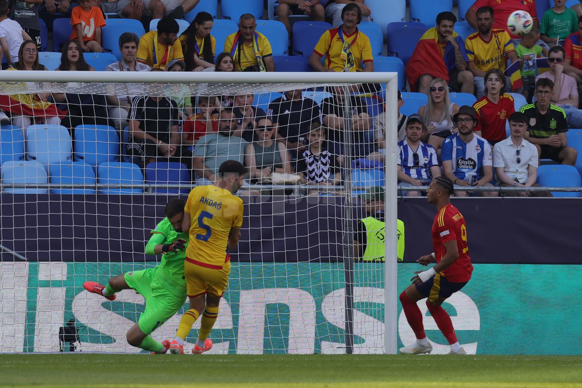 Imagini bune din Spania U21 - România U21 2-1