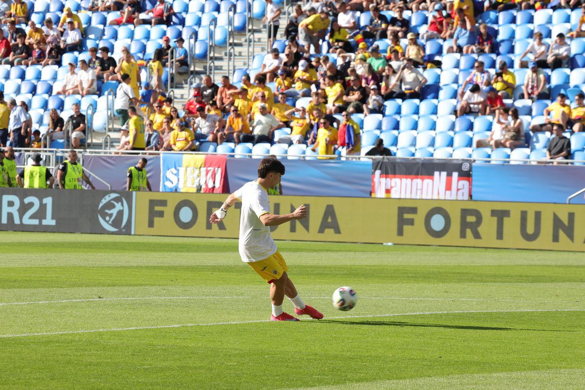 Spania U21 - România U21, imagini înaintea partidei de la Bratislava