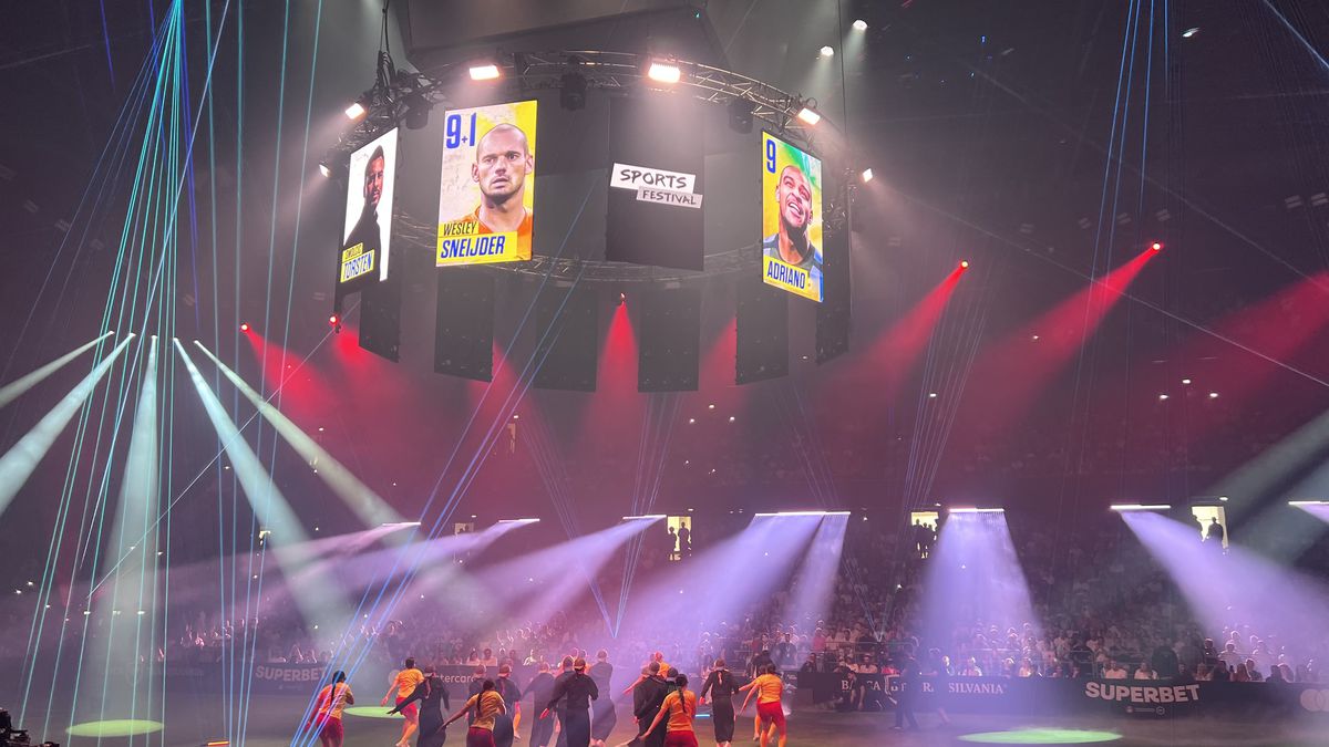 Show imersiv în BTarena, la Sports Festival