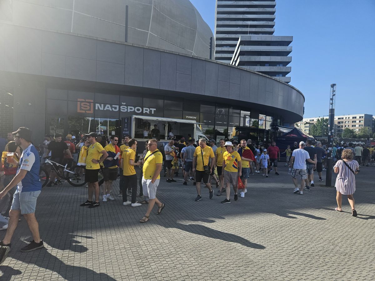 Spania U21 - România U21, imagini înaintea partidei de la Bratislava