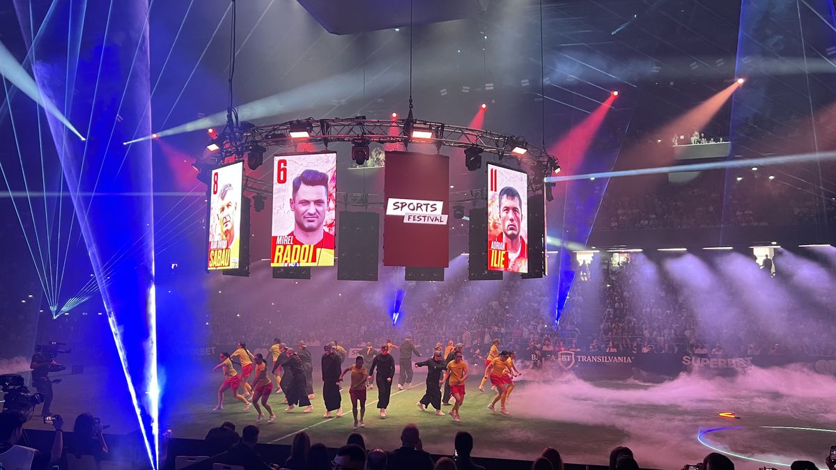 Show imersiv în BTarena, la Sports Festival