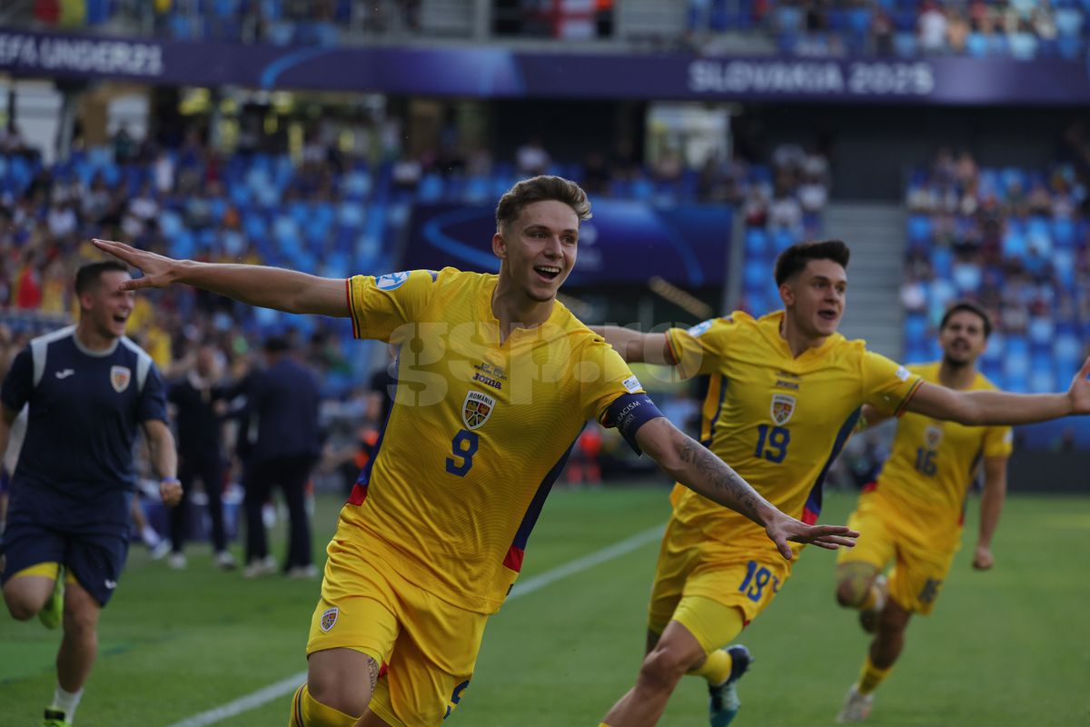 Louis Munteanu, gol fabulos în Spania - România la Euro U21